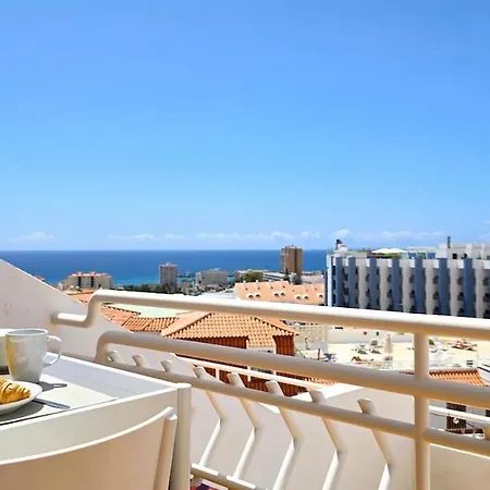 Amazing Ocean View With Heated Swimming Pool Apartamento Los Cristianos (Tenerife)